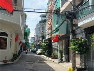 Tt bình thạnh, nhà 1 trệt 1 lầu, 52m2, ngang 4.7m, giá 5,7 tỷ, hẻm xe hơi đường phan văn trị.