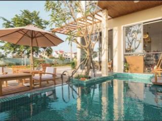 12.5tỉ an bàng biệt thự kinh doanh 2 mặt tiền , đi bộ tắm biển. dòng tiền 45tr