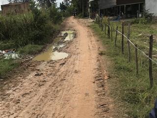 Chính chủ 2.650m2 980tr tại long phước, bến cầu tây ninh. ngang 10.35m, thổ cư 150m2