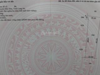 Bán đất ruộng, khu vực thị trấn hậu nghĩa, huyện đức hoà, tỉnh long an