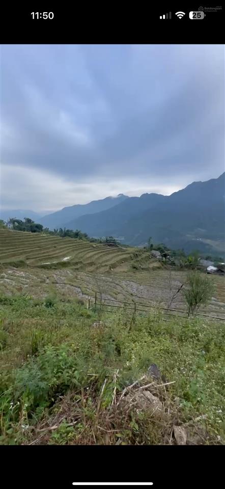 Bán đất 1100m2 tại sử pán, mường hoa, sa pa, lào cai, giá 2,5 tỷ