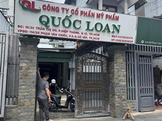 Cho thuê kho, nhà xưởng, đường phạm văn chiêu, 20tr/th, 250 m2 đường cao ráo, hẻm xe tải lớn