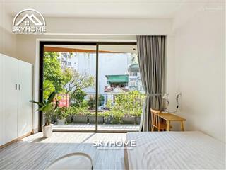 Cho thuê căn hộ dịch vụ  studio quận 7