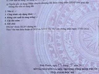 Bán đất tại đt 757, an khương, hớn quản, bình phước, 2,7 tỷ, 1564 m2 giá cực chất