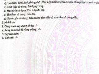 Bán gấp đất tại đt 831, tuyên bình, vĩnh hưng, long an, 6 tỷ, 1009.3 m2