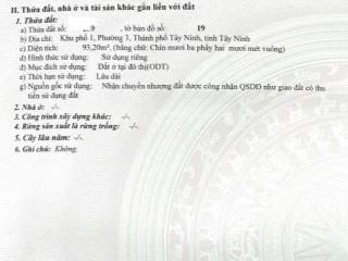 Bán nhà mặt phố đường b, 5,5 tỷ, 93,2 m2, đẹp, nhiều tiện ích tại tây ninh