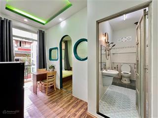 Căn hộ 1 phòng ngủ tách bếp bancol, full nội thất, rộng 30m2, gần đại học bách khoa