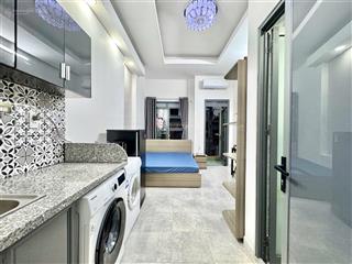 Cho thuê căn hộ studio bancol, máy giặt sấy riêng, full nội thất, ngay cầu vượt nguyễn tri phương