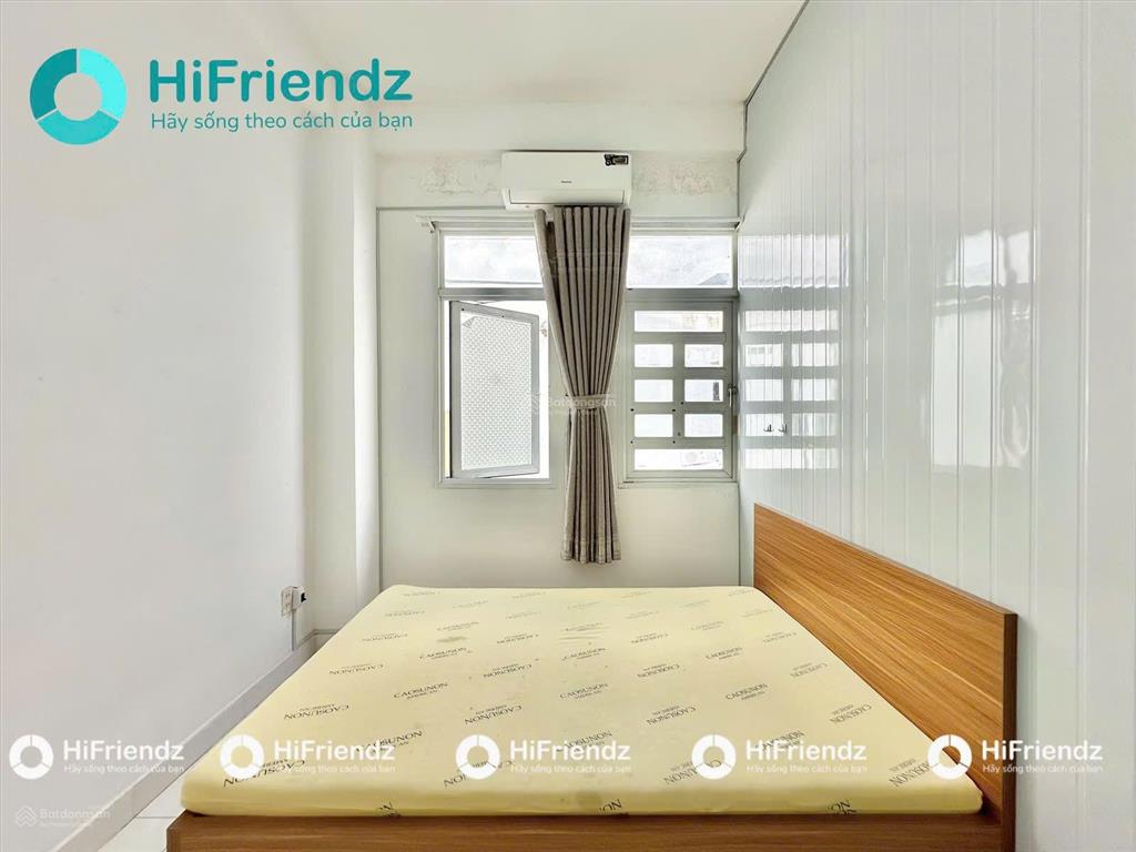 Cho thuê căn hộ 2pn cửa sổ, máy giặt riêng, rộng 55m2, 5 người 5 xe, ngay vòng xoay lê đại hành