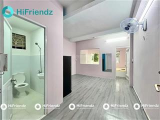 Cho thuê căn hộ 1pn tách bếp bancol, full nội thất, rộng 45m2, ngay vòng xoay lý thái tổ