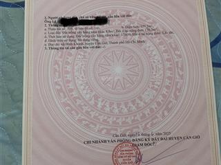 Bán đất thổ cư chính chủ, khu dân cư ấp bình thạnh, đường hà quang vóc, 2,15 tỷ, 177m2 giá tốt.