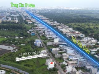 Lô đất ngộp bán gấp ngay kdc phạm văn hai  bình chánh 5m mặt tiền đường 12m