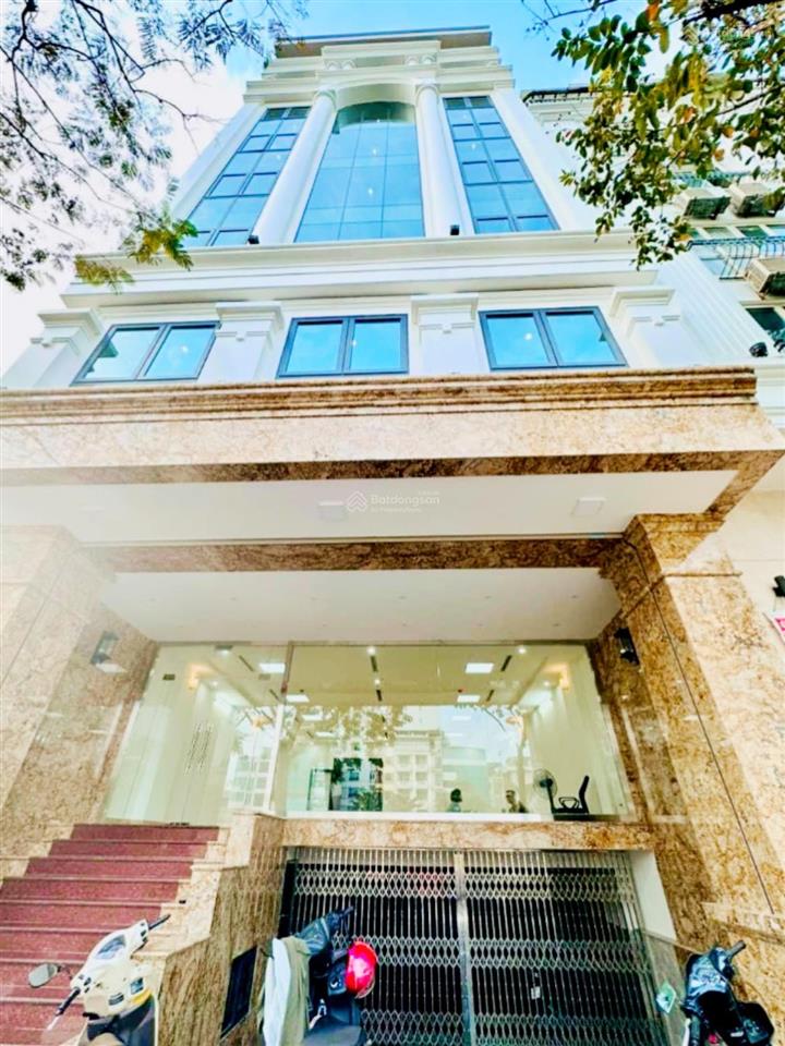 Hiếm! bán tòa văn phòng phân lô vip phố đỗ quang, 7 tầng tm, ô tô tránh, kd, vp, 100m2, 48 tỷ