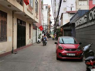 Hiếm! bán lô đất phân lô phố nguyễn khang, 2 mặt ngõ, ô tô đỗ cửa, kd, gần phố, 34m2, 10 tỷ