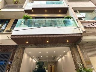 Bt đền lừ  hoàng mai  tam trinh  mai động 55m2  6t thang máy  mt 4,5m  gara, giá 18.7 tỷ