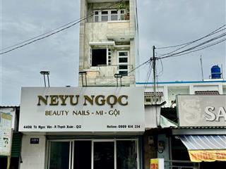 Nhanh tay còn kịp!cc bán nhà mặt tiền vị trí siêu đẹp p.thạnh xuân dòng tiền 30tr/t,sẵn sổ sạch!!