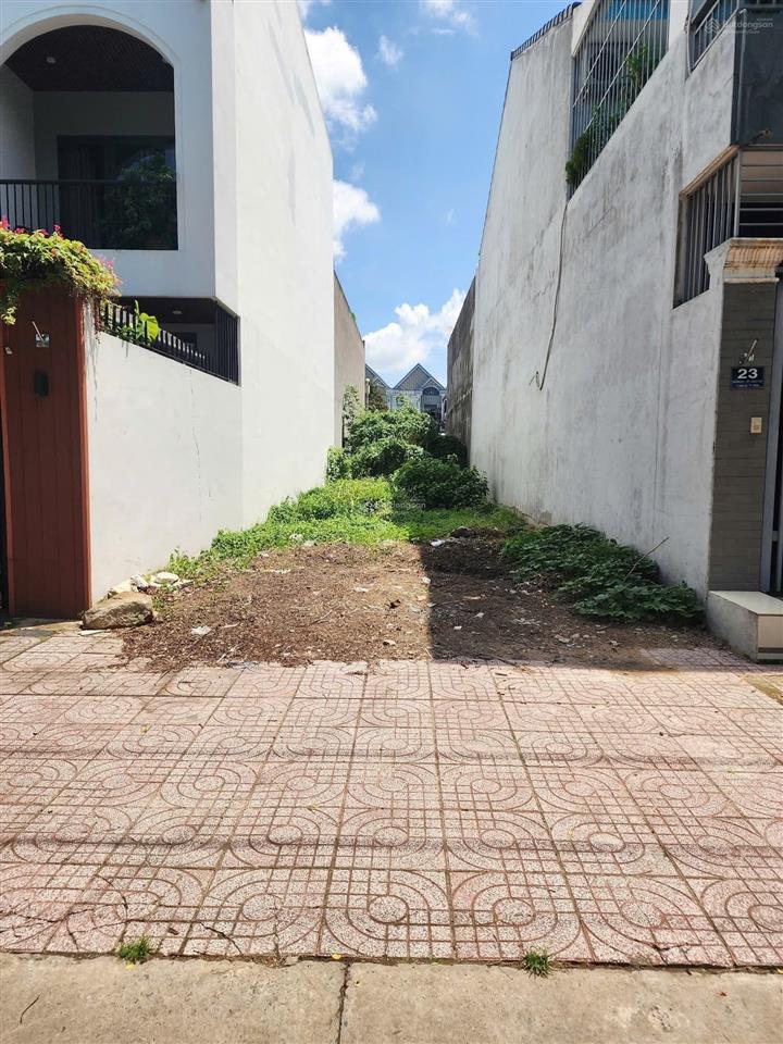 Sang gấp đất kdc châu thới giáp đhqg tp hồ chí minh dt 100m2/2tỷ430 đường thông 2 đầu, full thổ cư