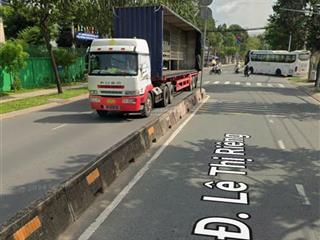 Đường xe container đất thổ cư 25x44m mặt tiền lê thị riêng