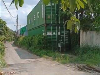 Xưởng 2 mặt tiền full thổ cư, đường container, nhị bình, hóc môn