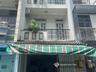 Chỉ 6,35t nhà 4x12m 4 tầng hẻm 6m thông phạm văn chiêu f14