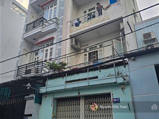 7,3t  nhà 4x15m 4 tầng  mặt tiền đường 8m thông tứ tung f12 gò vấp