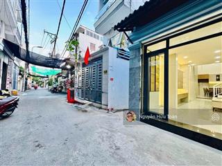 6,9tỷ full nội thất nhà 4tầng ngang 4,1m hẻm 6m thông nguyễn thái sơn ngay đại học văn lang, gò vấp
