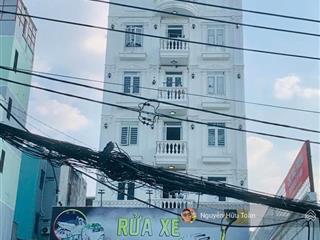 Tòa nhà 10x44m 6 tầng đang cho thuê khoáng 2,4 tỷ/năm mặt tiền phạm văn chiêu