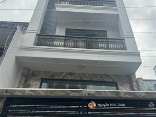 8,9t 5x16m 5 tầng 2 mặt tiền trước sau hẻm xe hơi thông đường lê đức thọ quận gò vấp