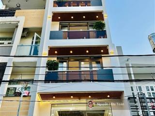 11,45t  6 tầng full nội thất  thang máy  đường 10m thông có lề gần phạm văn chiêu  quận gò vấp