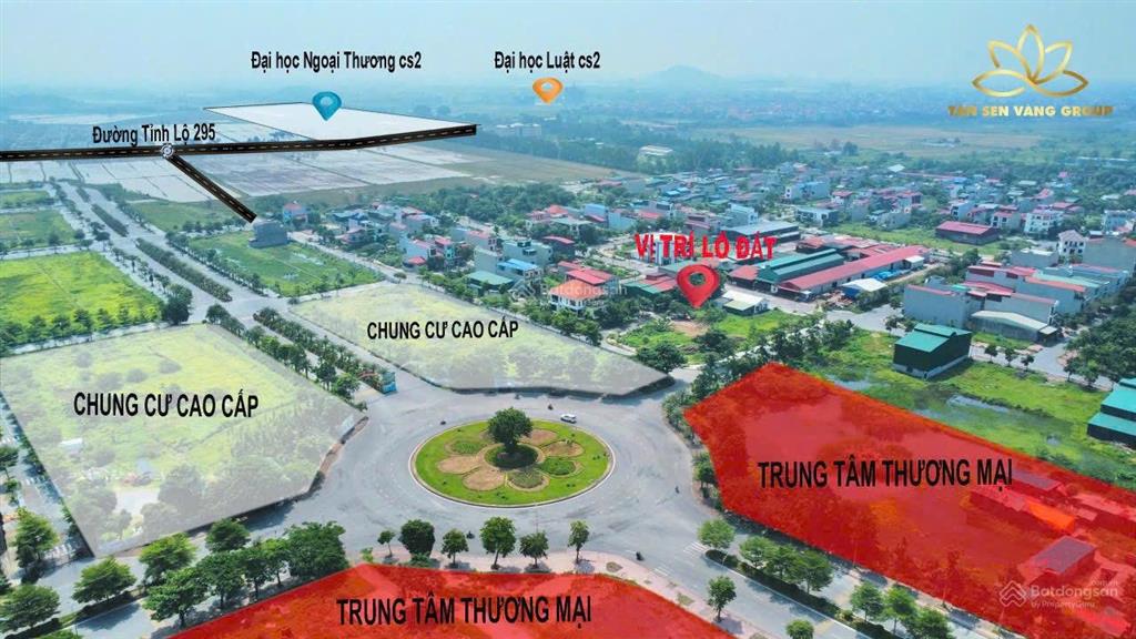 Lô đất tiềm năng và giá rẻ nhất kđt vườn hồng, từ sơn bắc ninh