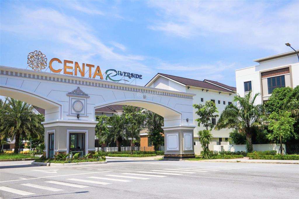 Bán biệt thự ven sông cực vip giá f0 cđt dự án centa riverside vsip bắc ninh, chỉ từ 60tr/m2