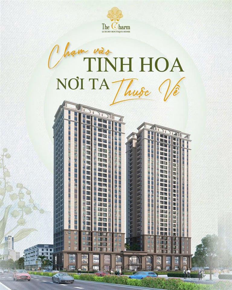 Sở hữu ngay những căn hộ cuối cùng của dự án the charm an hưng