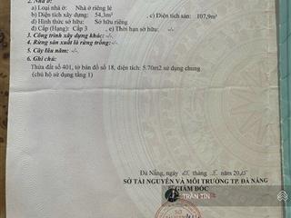 Nhà 2 tầng đường đống đa, 54m2, hướng tây bắc, đường 15m, giá bán 12.5 tỷ