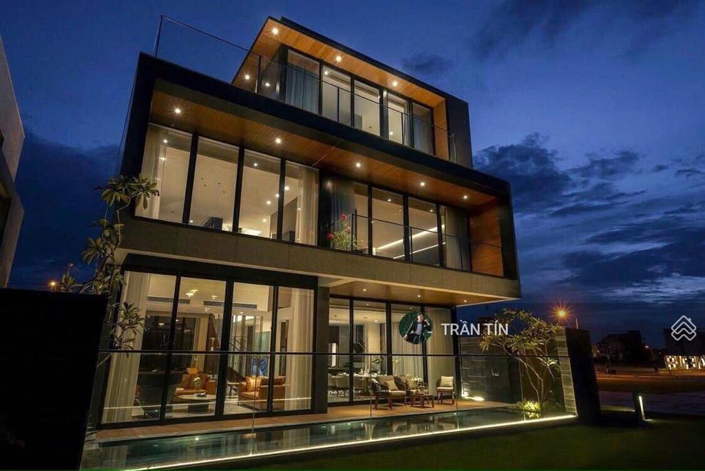 Biệt thự 3 mặt tiền one river, diện tích 300m2, view trực diện sông, giá 54 tỷ