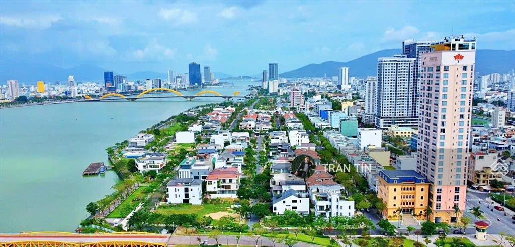 Lô đất euro village đường hoa hồng 4, view trực diện sông hàn, diện tích  600m2, giá  180 tỷ