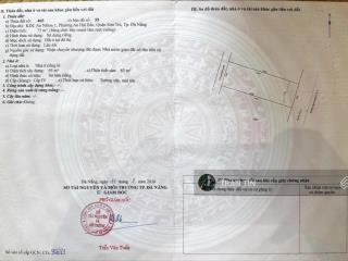 Lô đất mặt tiền đường tạ mỹ duật, ngay phố hàn quốc, cách biển 800m