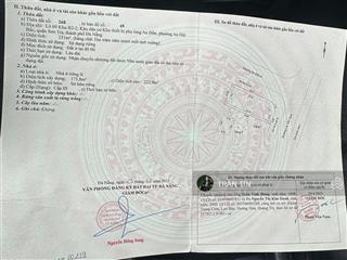 Góc 2 mặt tiền đường lê văn quý  an đồn 6, ngay khu phố hàn quốc, cách bãi tắm phạm văn đồng 400m