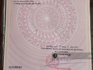 Lô đất đường trương định, đối diện trường học, cách biển biển mân thái 300m