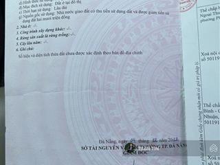 Lô đất mặt tiền đường sơn thuỷ đông 2, sát lô góc, cách bãi tắm sơn thuỷ 200m