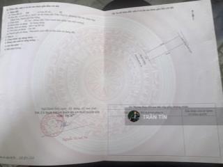 Lô đất mặt tiền đường mỹ an 23, ngay điểm bắn pháo hoa mới của thành phố