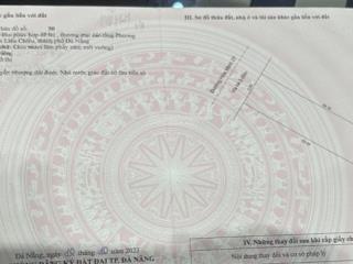 Lô đất mặt tiền đường hoà minh 27, gần siêu thị mega