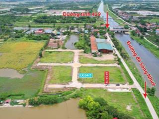 Bán đất 106m2 khu đấu giá âu thuyền gần đường 429, phượng dực, phú xuyên, hà nội giá sát 4 tỷ