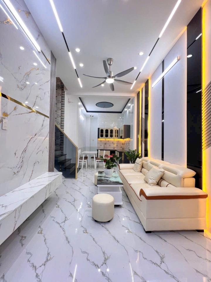 Nhà 1T1L đúc MỚI 100%, Gần Bánh Xèo 7 Tới (Cách Chợ AN BÌNH Chỉ 100m)