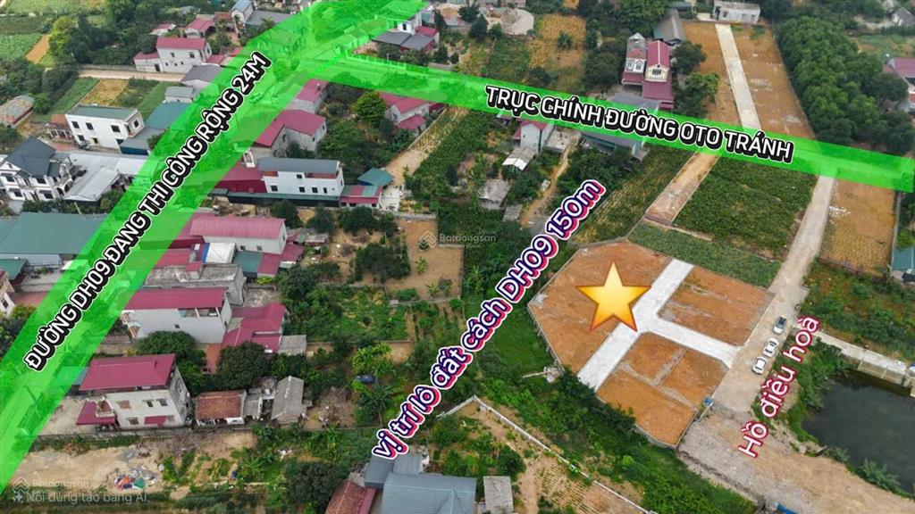 Hàng hiếm tại bán đất 100m2, 2,2 tỷ ở hoà thạch, quốc oai, hà nội