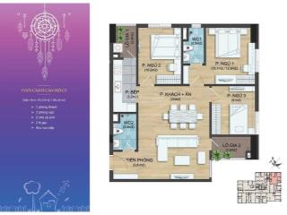 Bán căn góc 85,4m 3n2vs cc dream center home 282 nguyễn huy tưởng thanh xuân hà nội