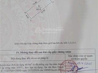 Bán đất kim chung, đông anh (xã thiên lộc), 60m2, ở sướng kinh doanh tốt