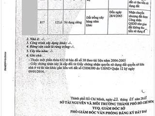 Bán đất đẹp tại ql1a cạnh công viên phần mềm quang trung, ptân chánh hiệp, q12, hcm, 105 tỷ, 1326m2