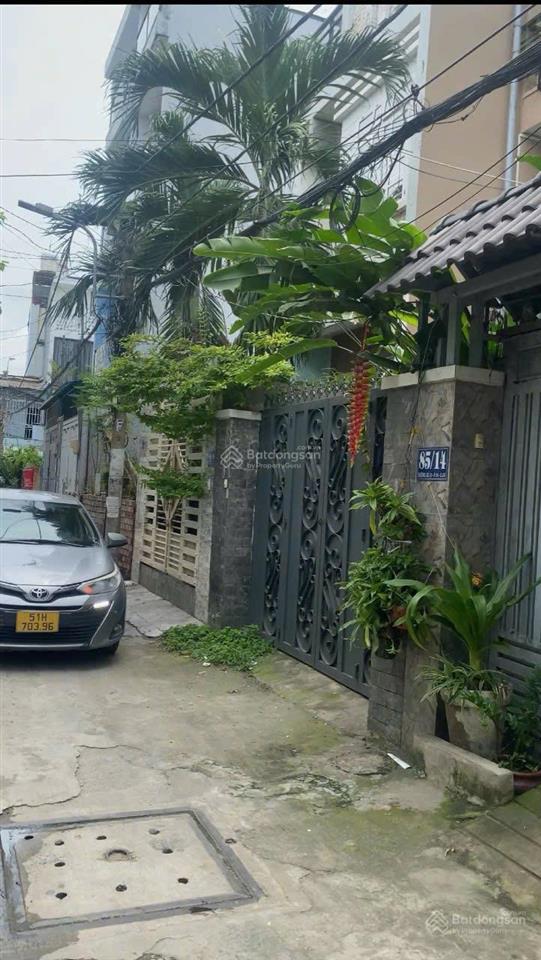 Ô tô ngủ trong nhà 4 x 18m cn 68m2  trệt 2 lầu sân thượng