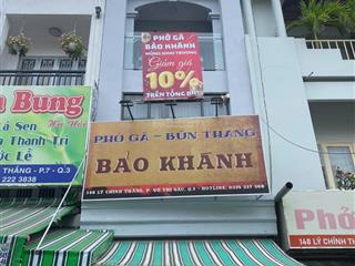 Bán nhà 2 mặt tiền lý chính thắng, q3, (dt 3,5x14m nở hậu 53m24 tầng, hdt 42 triệu  giá 19,5 tỷ