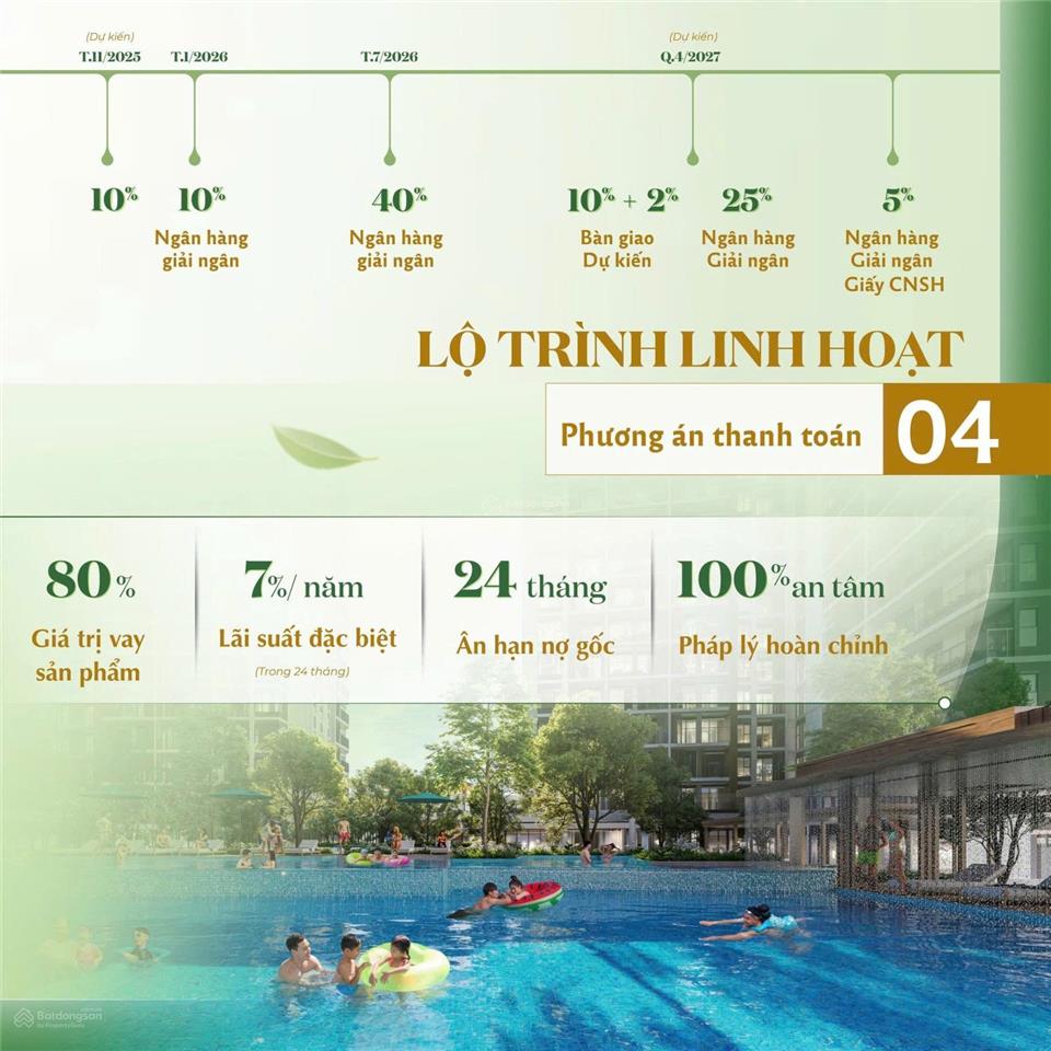 Cần bán căn hộ studio elysian tầng cao, view thoáng, thanh toán chỉ 65% nhận nhà